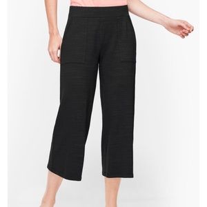 Talbots Wide Leg Crop